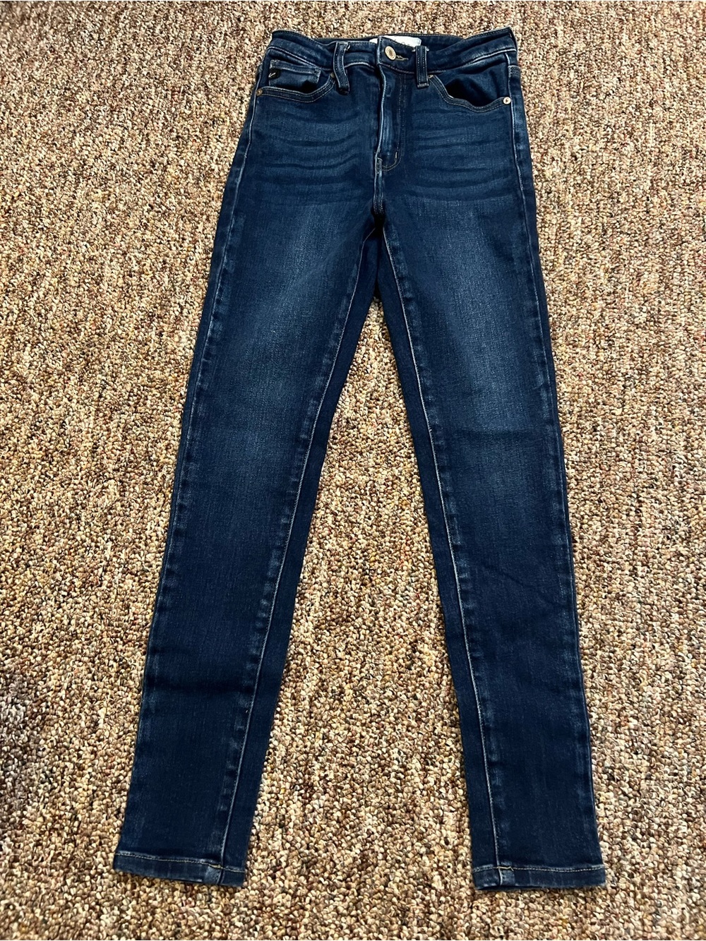 KanCan Women’s Dark Wash Denim Skinny Ankle Stretch Comfy Jeans Size 24